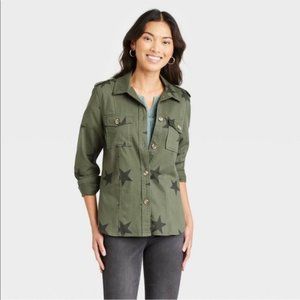 Knox Rose utility jacket stars size Extra Small